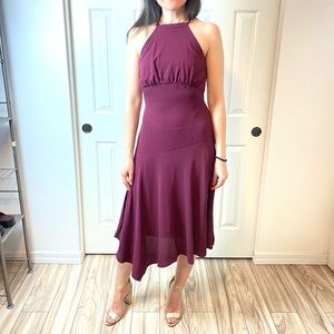 Donna Morgan Women's Maxi Dress in Burgundy